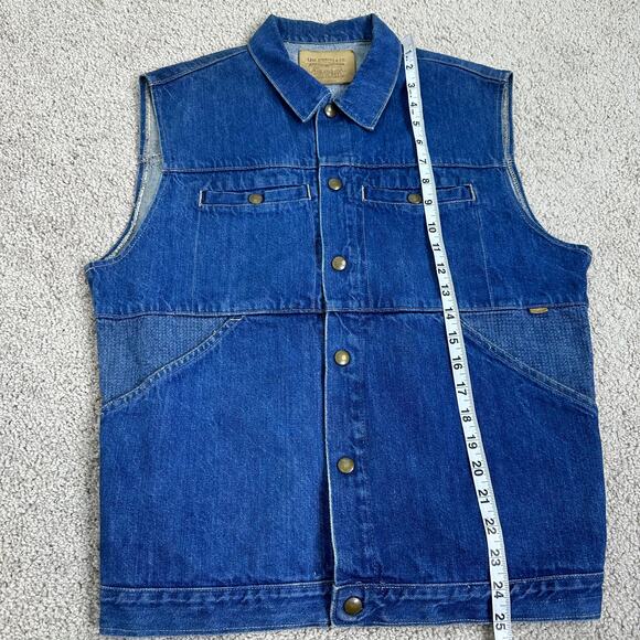 Vintage Levi’s Denim Jean Vest - Picture 5 of 6